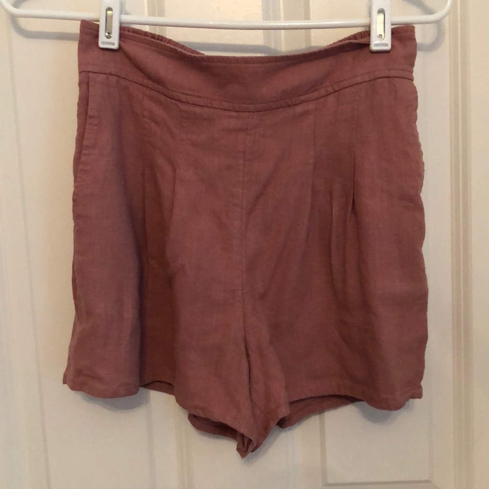 Express light brownish pink shorts